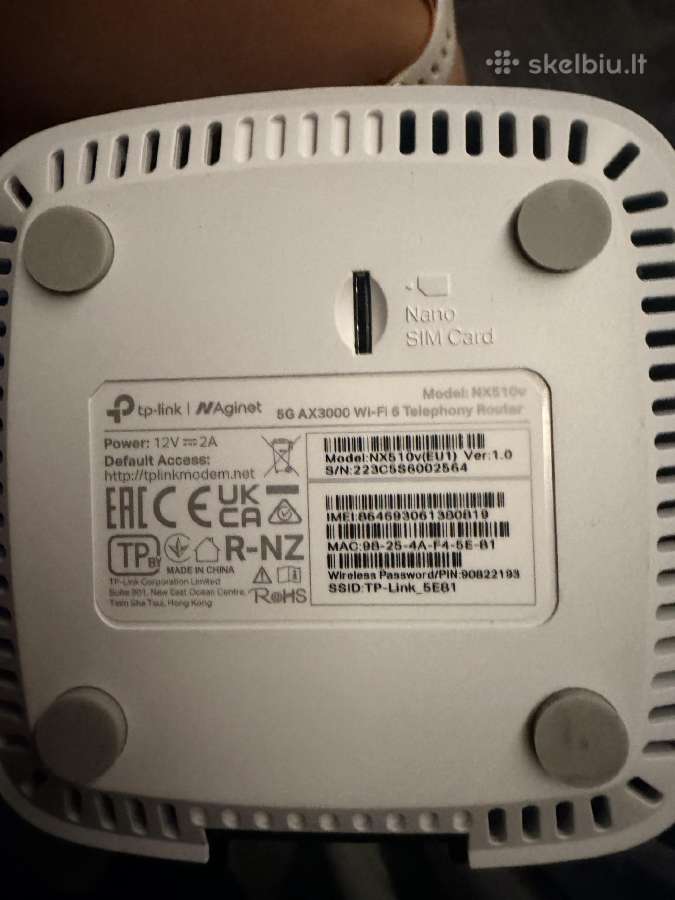 Tp-link (tplink) routeris - nuotraukos Nr. 7