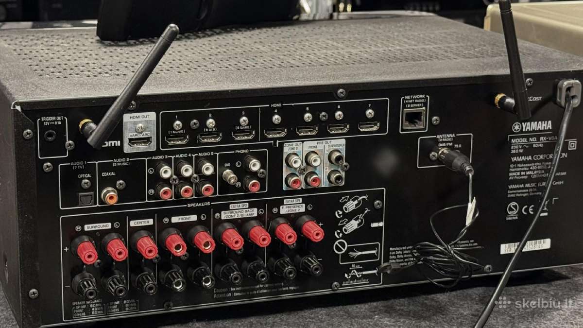 Yamaha rx-v6a / resiveriai - nuotraukos Nr. 2
