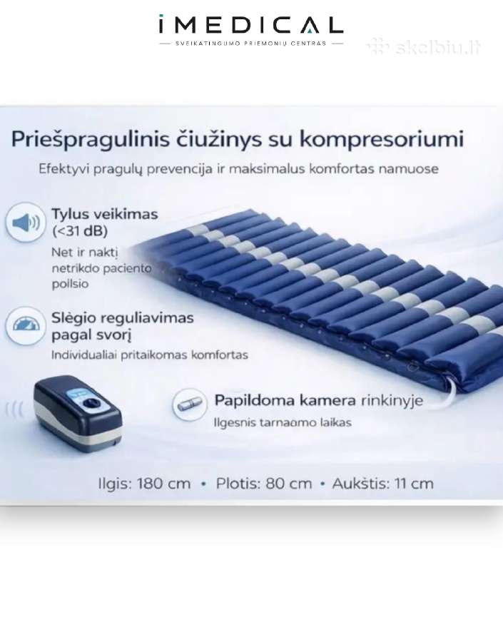 Čiužiniai nuo pragulų Kompresoriniai imedical - nuotraukos Nr. 4