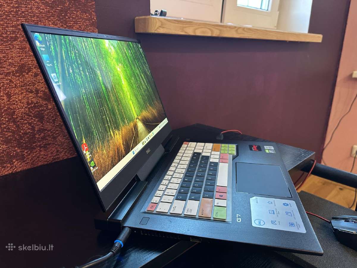Dell g7 7500 oled i7 16gb rtx2070 8gb - nuotraukos Nr. 2