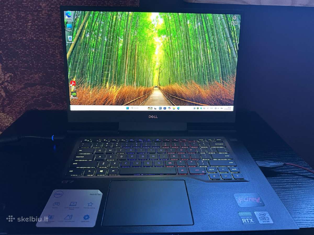 Dell g7 7500 oled i7 16gb rtx2070 8gb - nuotraukos Nr. 3