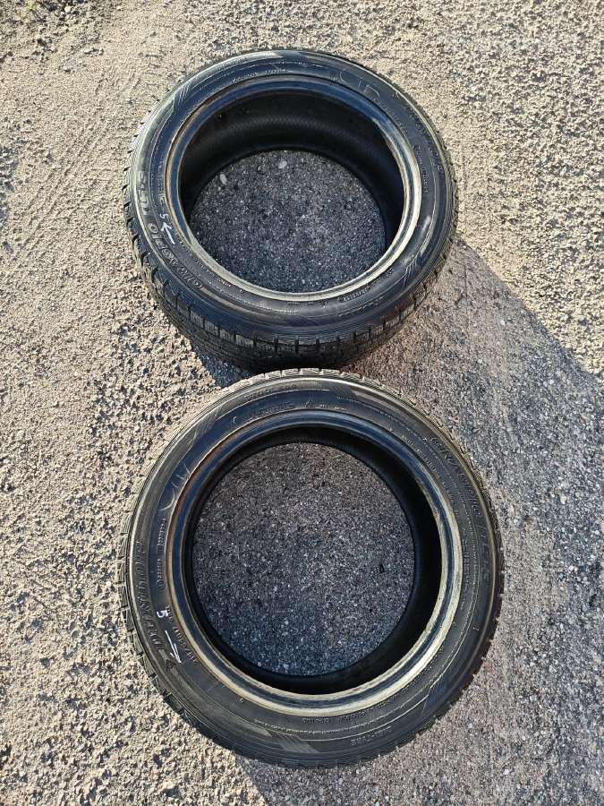 Dunlop 215/55 R17, 2 vnt. (Likutis ~8mm) - nuotraukos Nr. 3