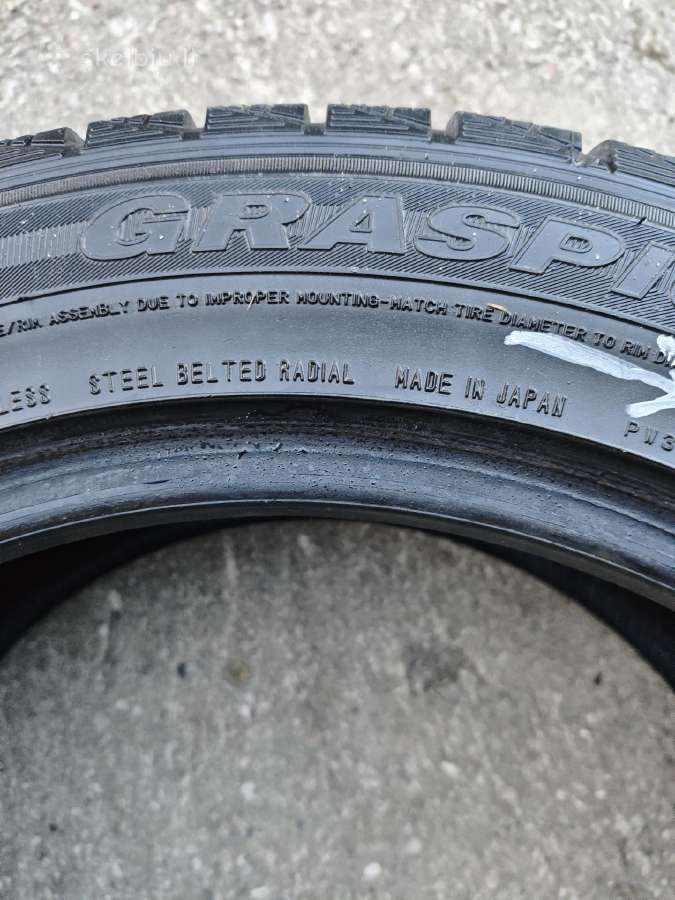 Dunlop 215/55 R17, 2 vnt. (Likutis ~8mm) - nuotraukos Nr. 5