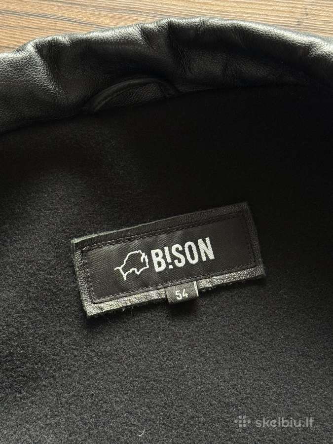 Bison vyriška odinė striukė 54 dydis - nuotraukos Nr. 19