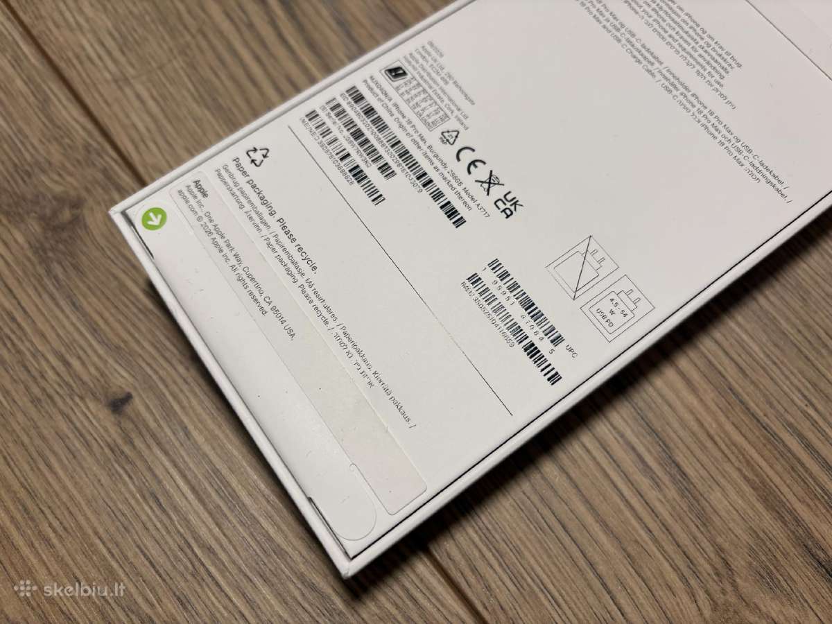iPhone 18 Pro Max 256gb ( domina keitimas ) - nuotraukos Nr. 3