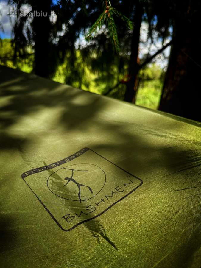 Tentas Bushmen Easy Tarp 4x3m- green - nuotraukos Nr. 3