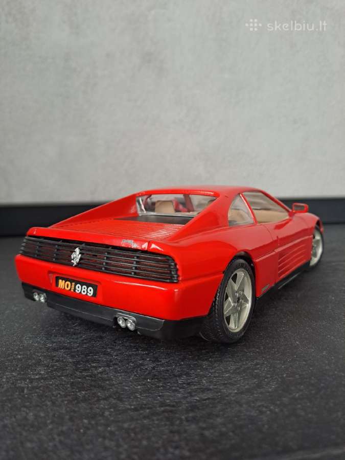 Kolekcinis modeliukas Ferrari 348 TB 1989m. - nuotraukos Nr. 4
