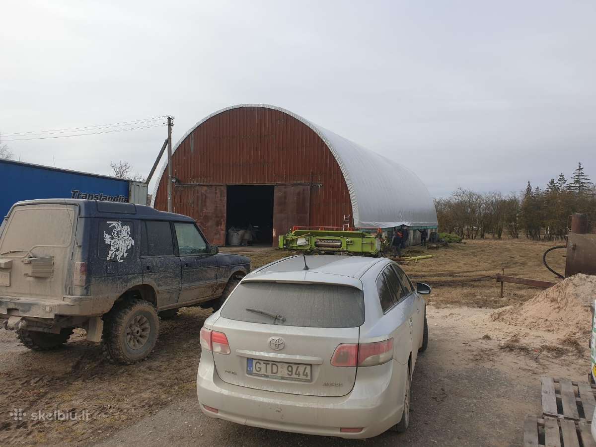 Angarų dengimas austriška Pvc danga 25m garantija - nuotraukos Nr. 21