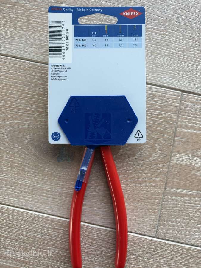 Knipex replės 7001160 SB - nuotraukos Nr. 5