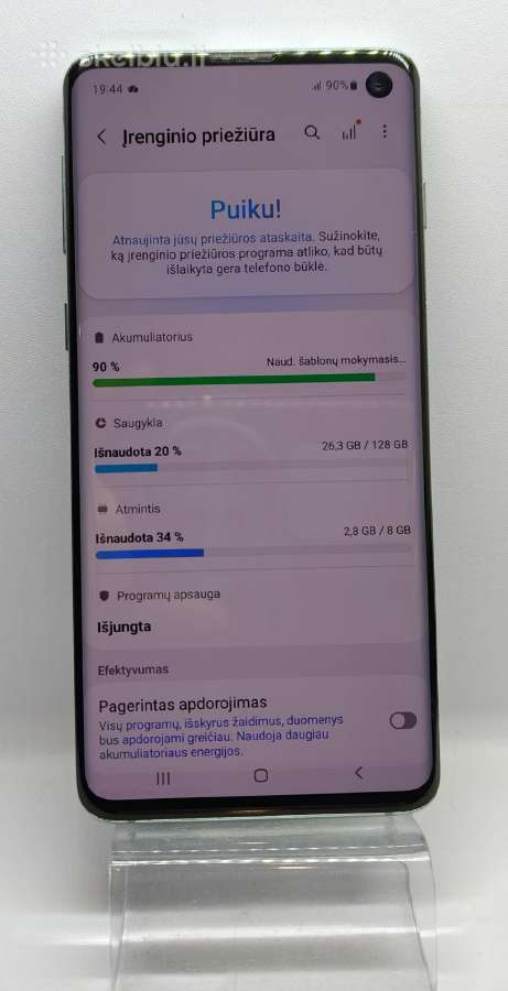 Samsung Galaxy S10 - nuotraukos Nr. 3