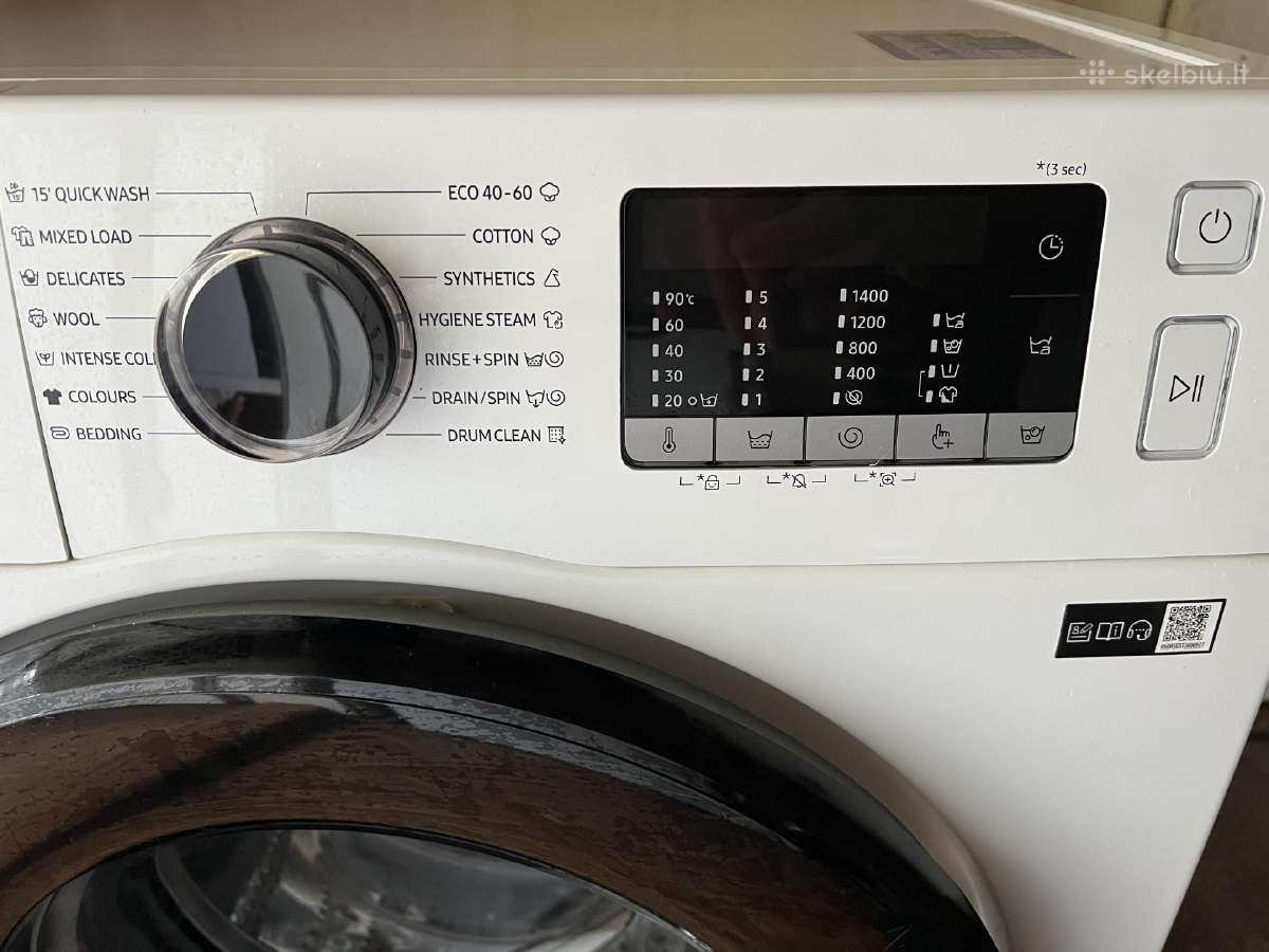 Skalbimo mašina Samsung ww70ta046ae/le 7 kg - nuotraukos Nr. 6