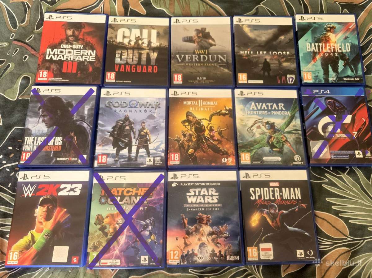 Parduodu Sony ps5 žaidimus - nuotraukos Nr. 2