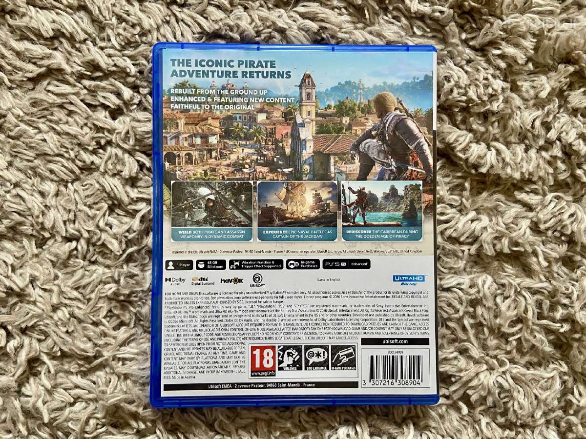 Ps5 Assassins Creed Black Flag Resynced - nuotraukos Nr. 3