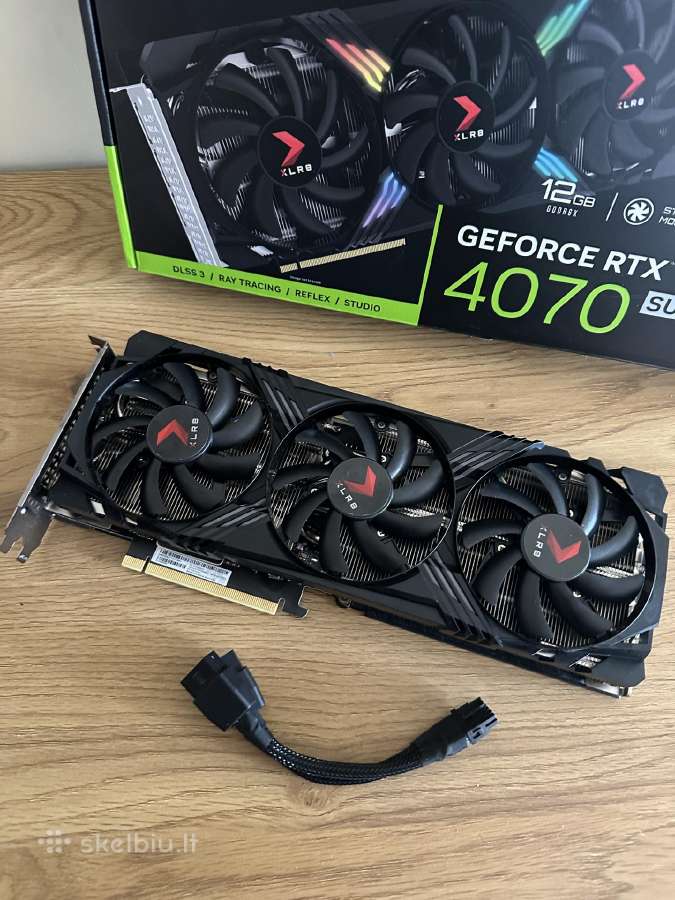 Pny Geforce Rtx 4070 Super Xlr8 Gaming 12gb - nuotraukos Nr. 2