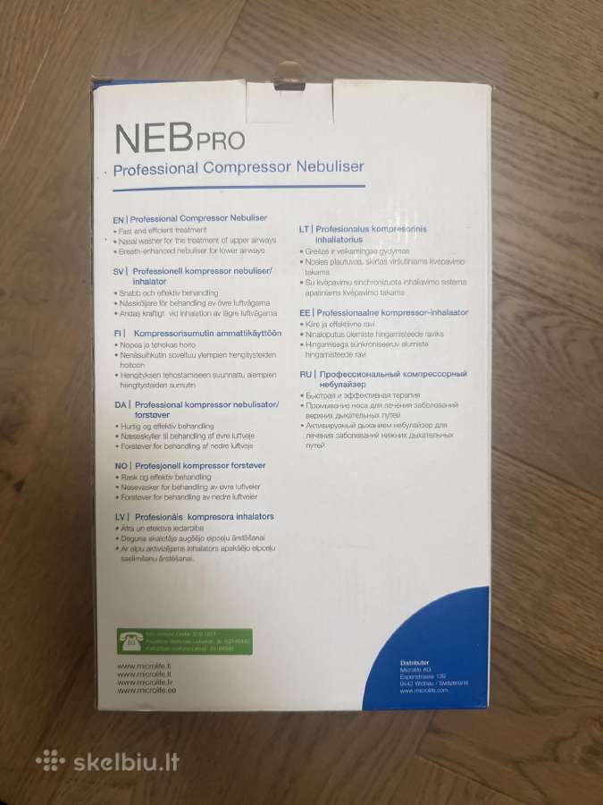 Microlife Neb Pro 2 in1 - nuotraukos Nr. 3