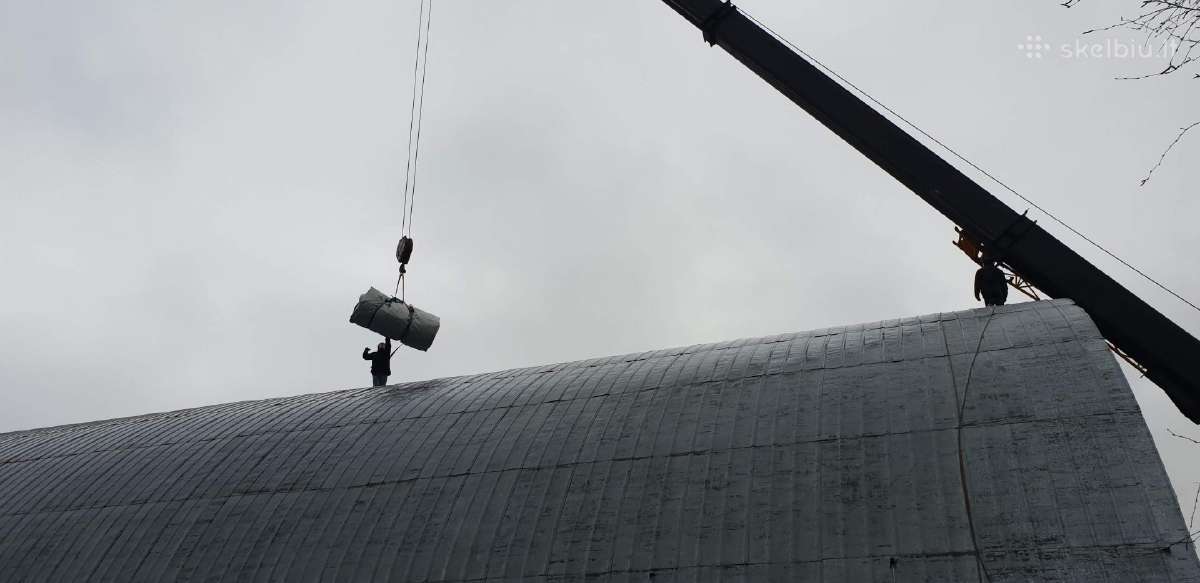 Angarų renovacija Pvc danga 25m garantija - nuotraukos Nr. 16
