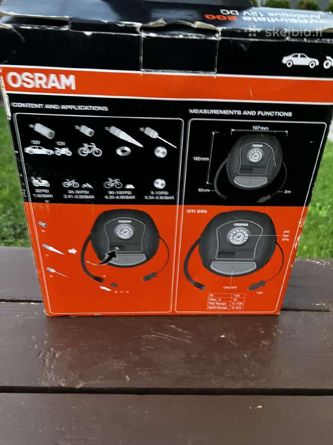 Parduodu el.pompa Osram 12v.15e. - nuotraukos Nr. 2