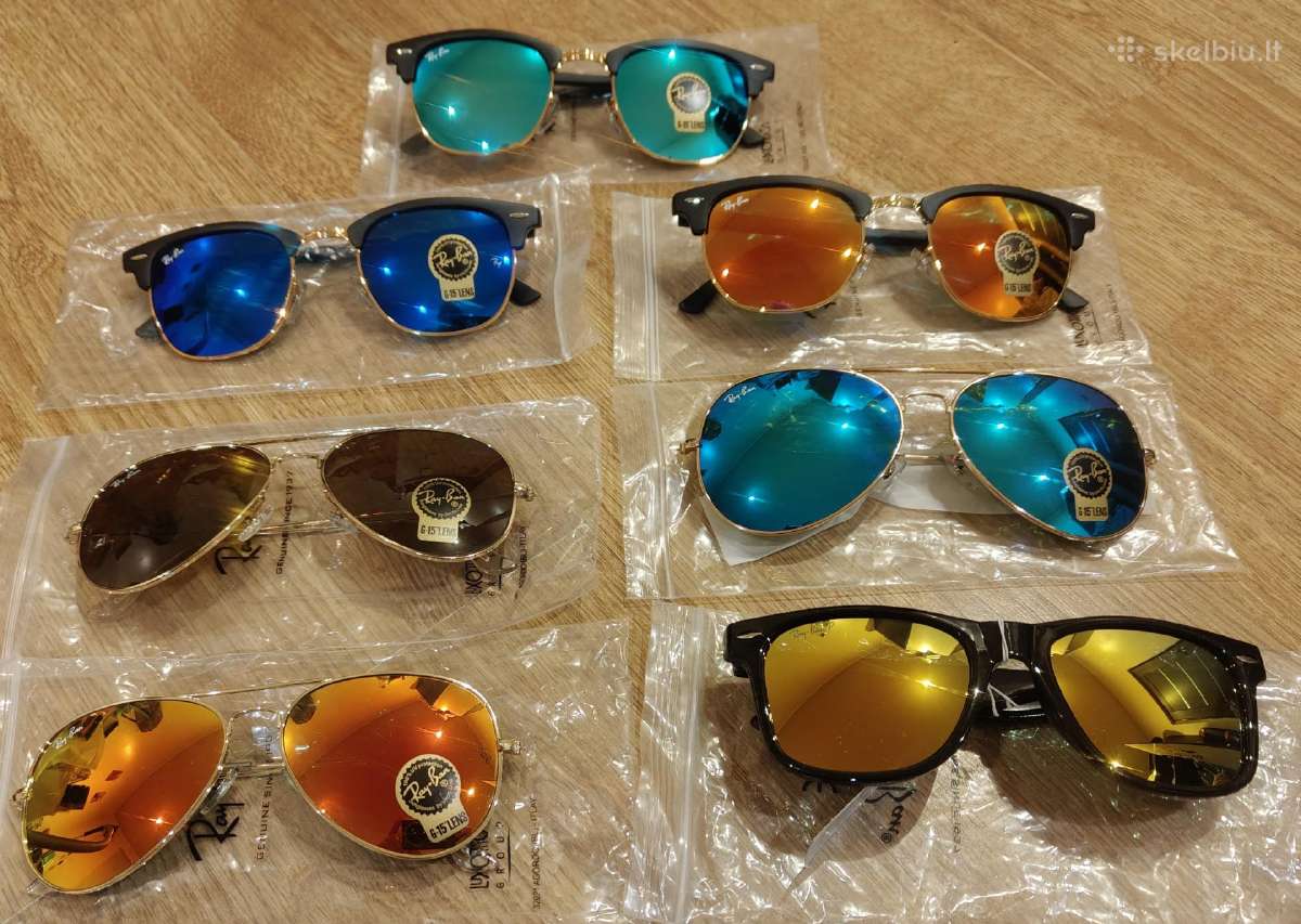 Rayban Aviator Rayban Wayfarer Rayban Clubmaster - nuotraukos Nr. 2