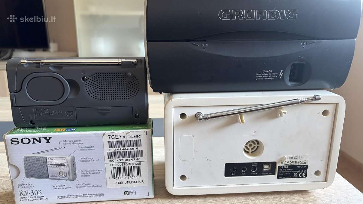 Grundig,scansonic Dab+:fm radojas - nuotraukos Nr. 2