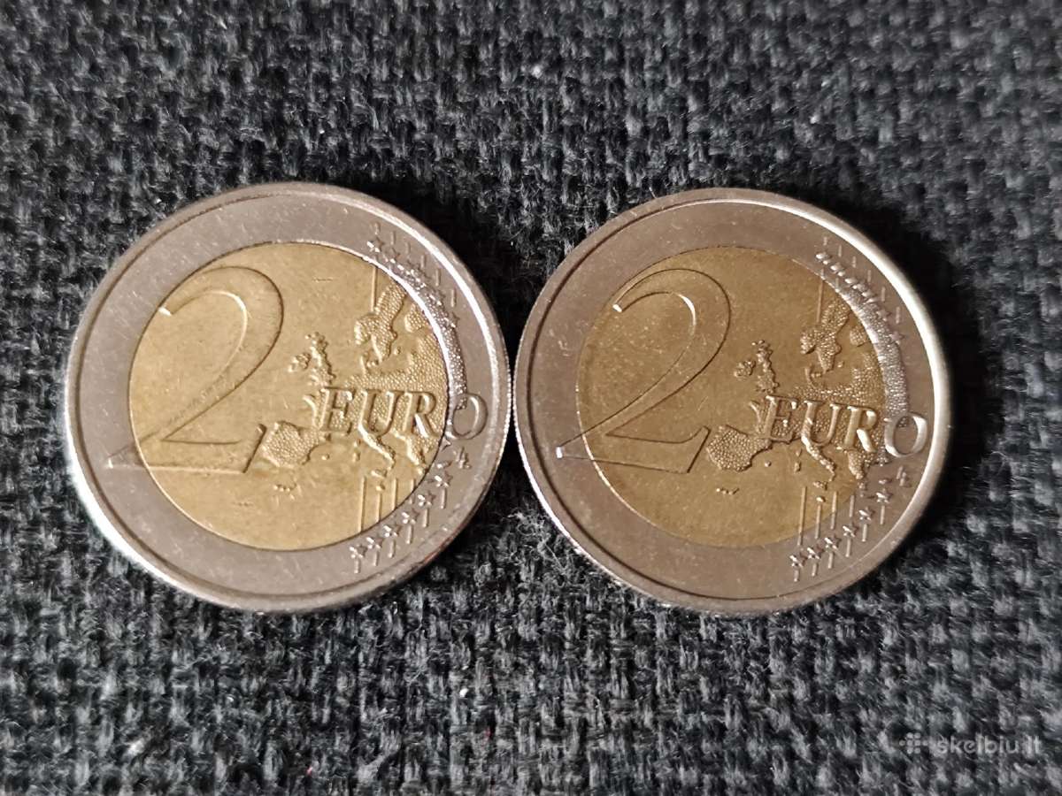 2 eurų monėtos. Es - nuotraukos Nr. 8