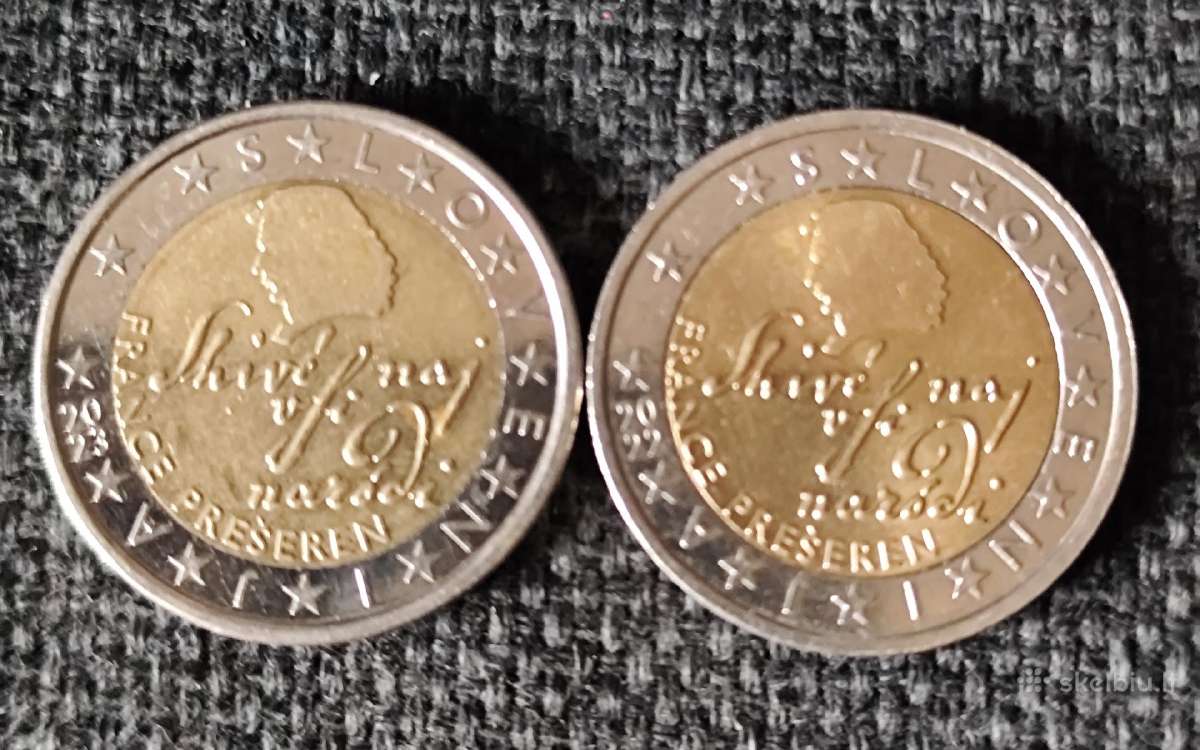 2 eurų monėtos. Es - nuotraukos Nr. 15