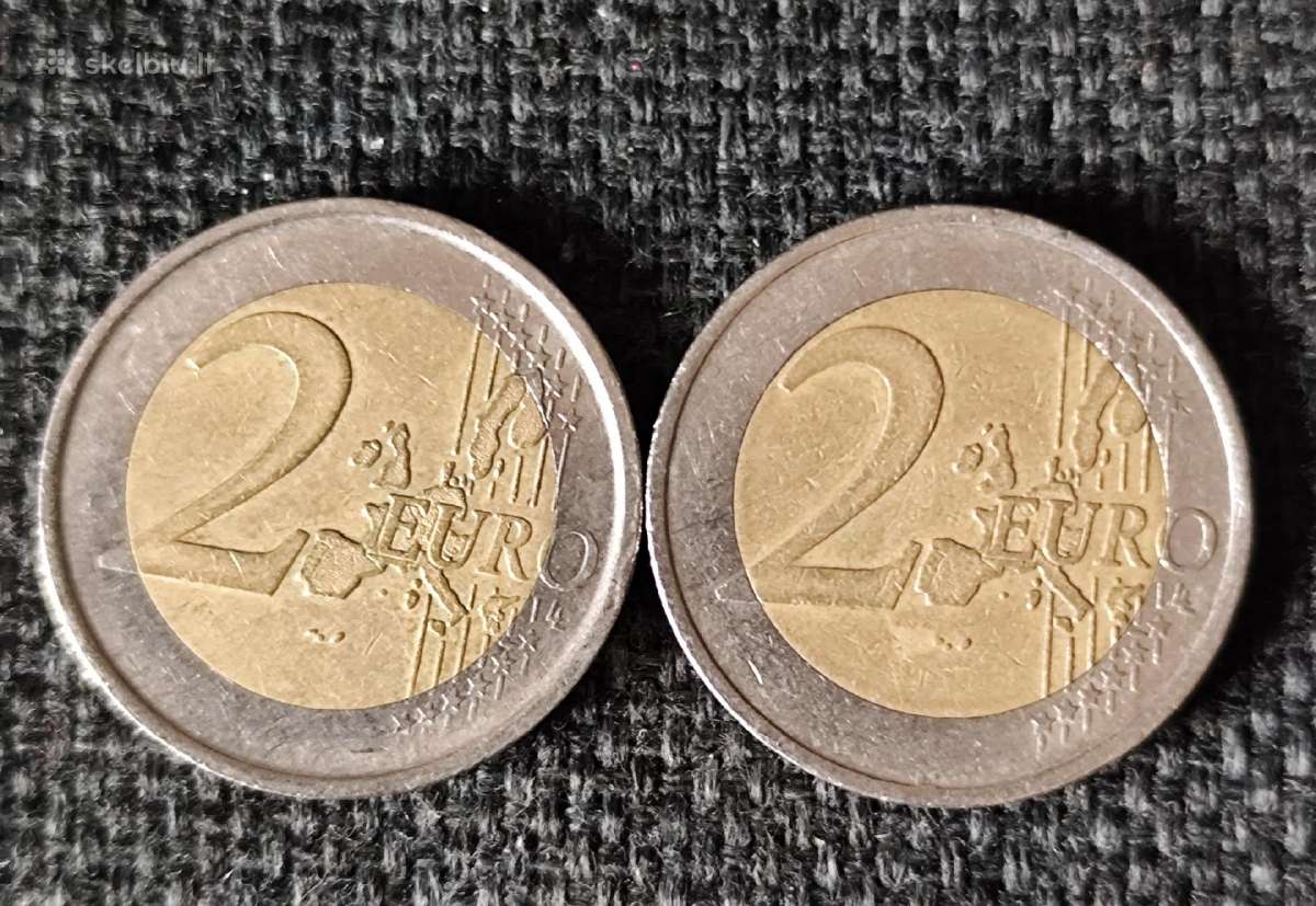 2 eurų monėtos. Es - nuotraukos Nr. 18