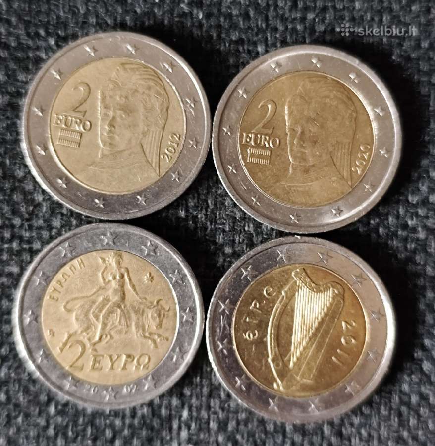 2 eurų monėtos. Es - nuotraukos Nr. 19