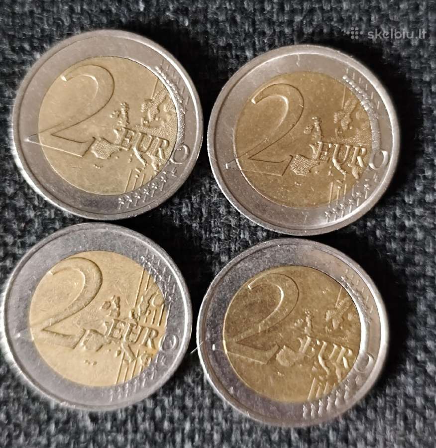 2 eurų monėtos. Es - nuotraukos Nr. 20