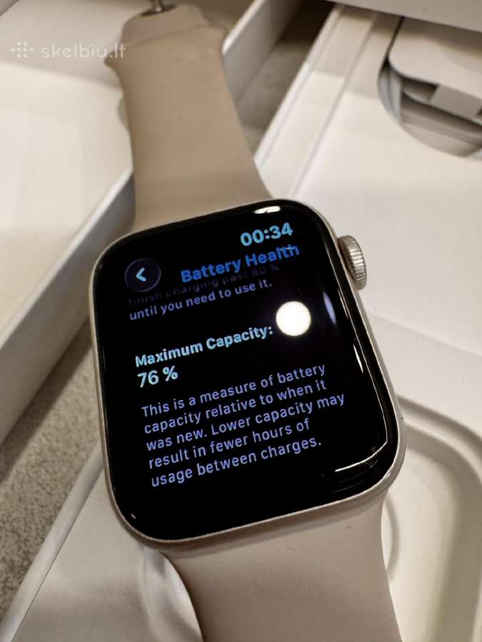 Apple watch Se 40mm (2nd gen) - nuotraukos Nr. 6