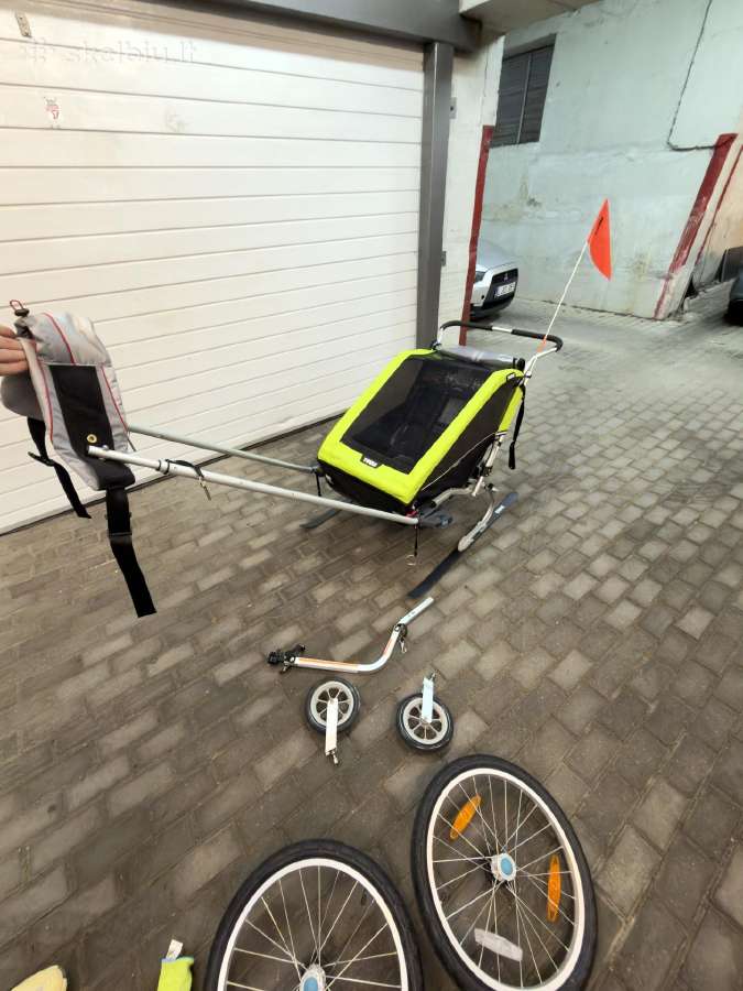 Dviračio priekabą Thule Chariot Cheetah XT 2 - nuotraukos Nr. 14