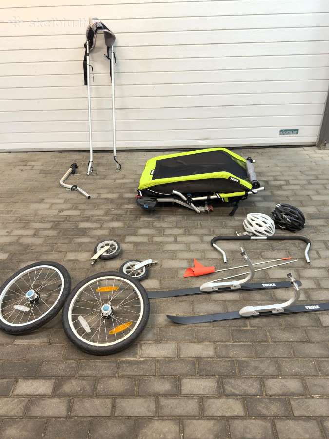 Dviračio priekabą Thule Chariot Cheetah XT 2 - nuotraukos Nr. 18