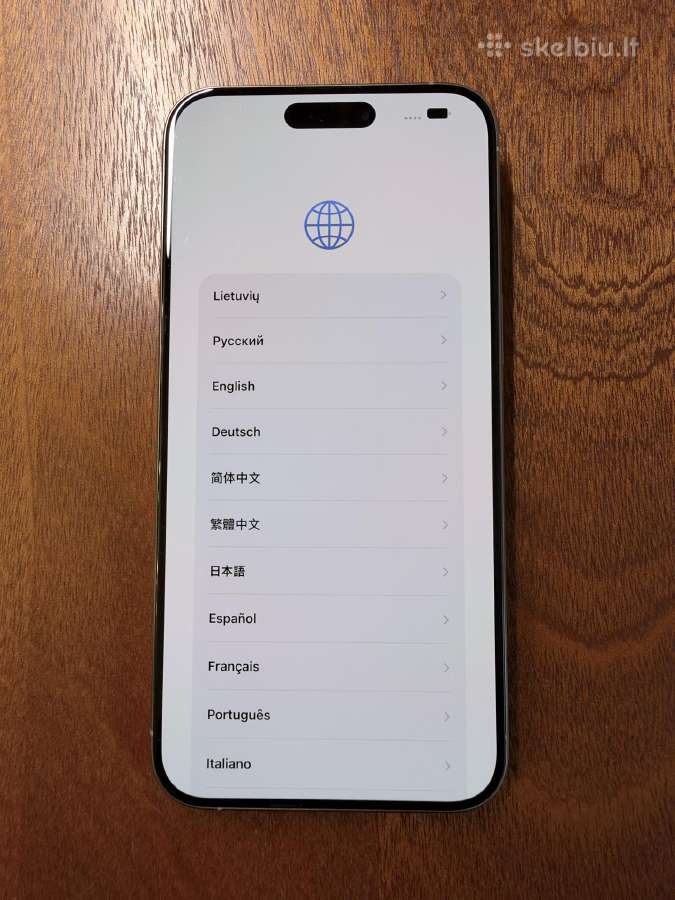 iPhone 15 pro max 256gb titanium - nuotraukos Nr. 4