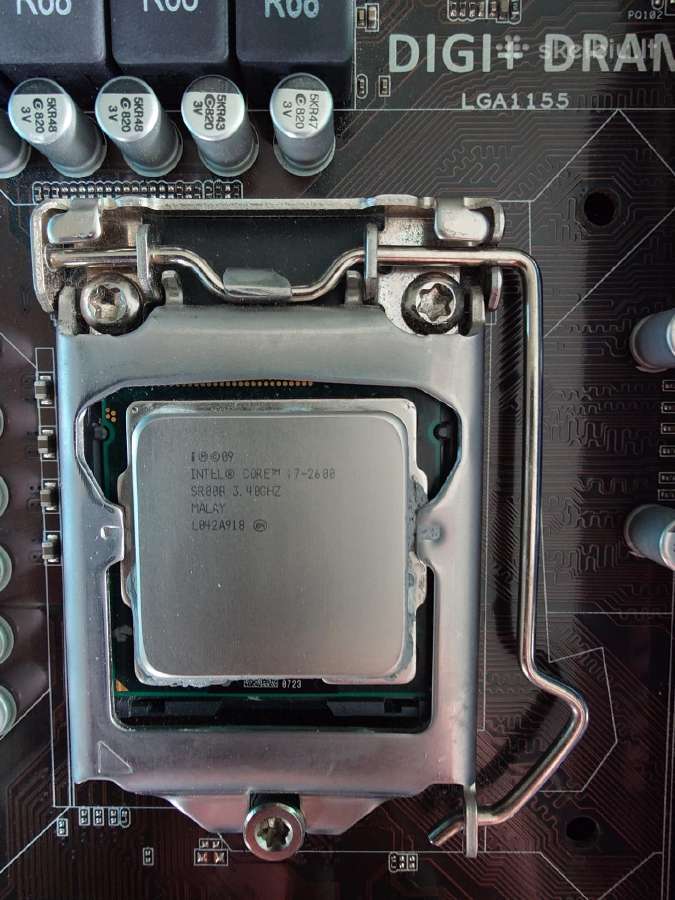 I7-2600, Asus p8z77-v le ir 8gb RAM - nuotraukos Nr. 2
