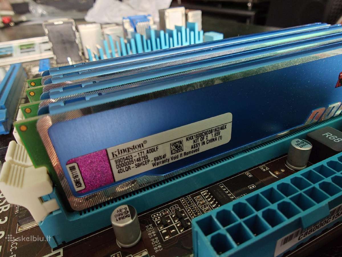I7-2600, Asus p8z77-v le ir 8gb RAM - nuotraukos Nr. 3