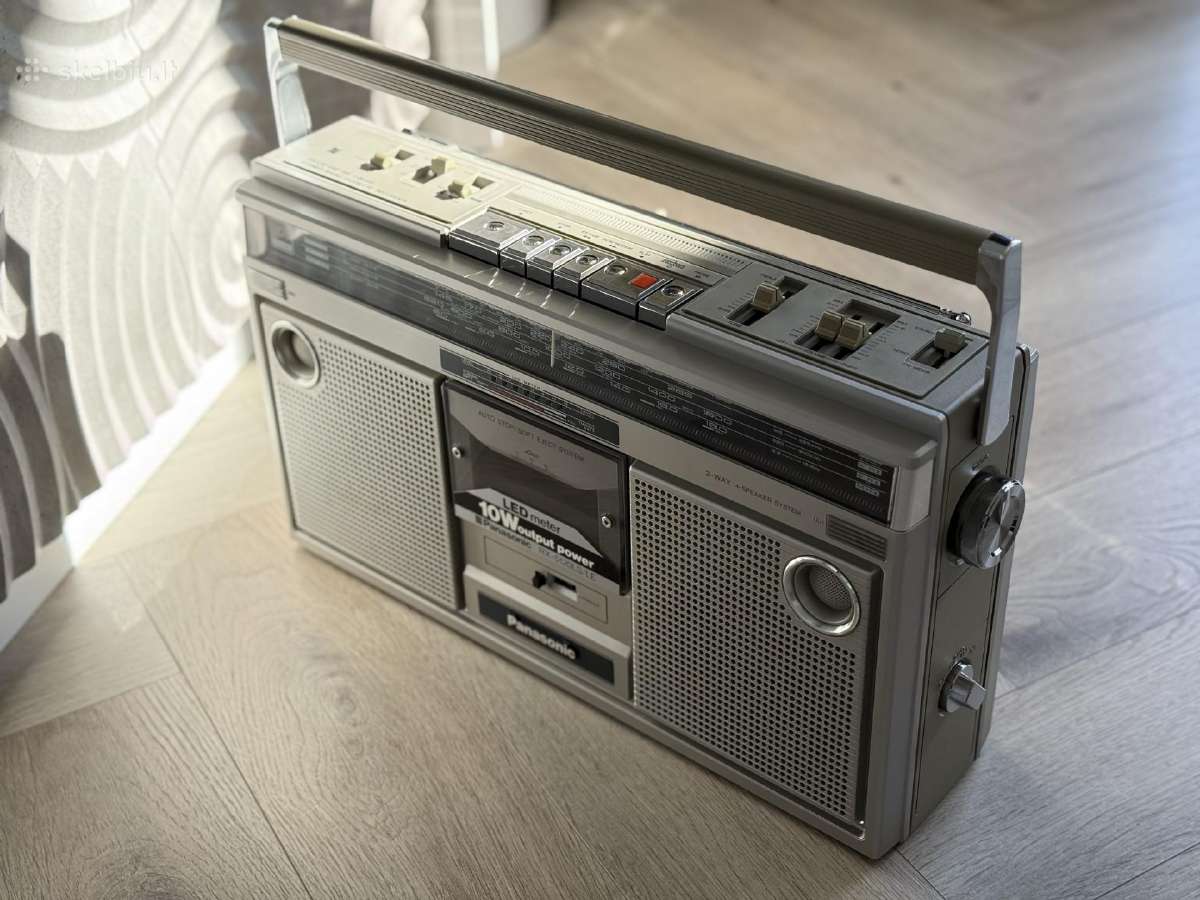 Panasonic Rx-5120ls vintažinis boombox - nuotraukos Nr. 2