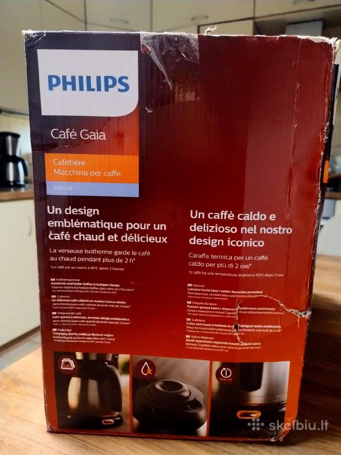 Philips Caf Gaia“ filtrinis kavos aparatas - nuotraukos Nr. 5