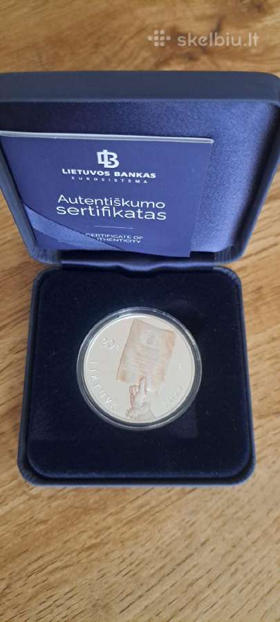 Abiejų Tautų Respublika 20eurų sidabrinė moneta - nuotraukos Nr. 2