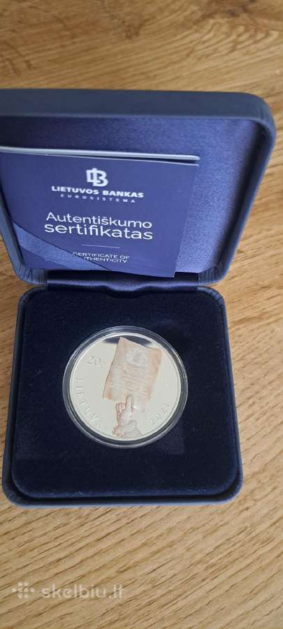 Abiejų Tautų Respublika 20eurų sidabrinė moneta - nuotraukos Nr. 3