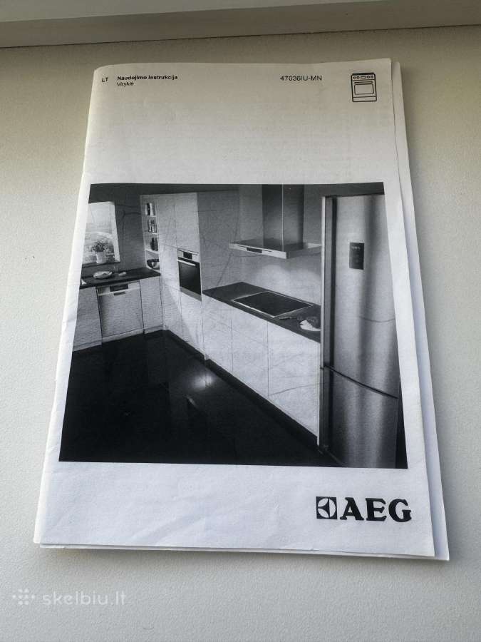 Parduodu Aeg indukcinę pastatomą viryklę - nuotraukos Nr. 10