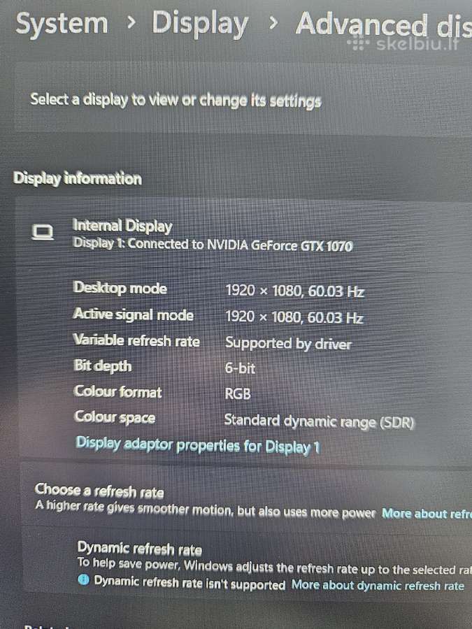 Alienware 15 R4 Gtx 1070 8gb / I7-8750h - nuotraukos Nr. 8
