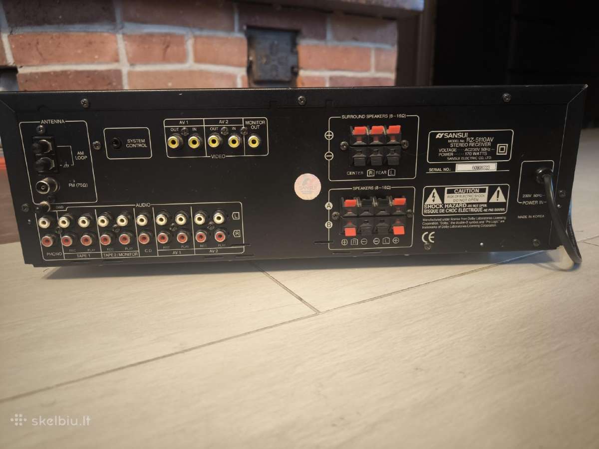 Sansui, Onkyo resiveriai - nuotraukos Nr. 11