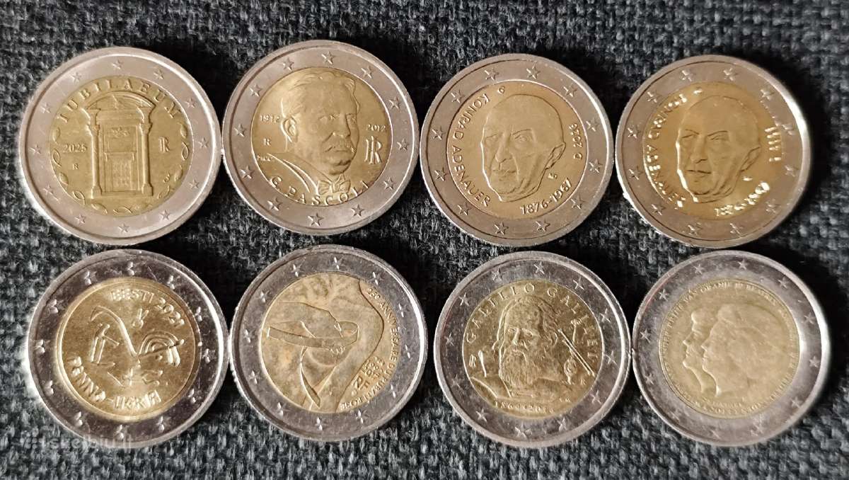 2 eurų proginės monėtos iš apyvartos. - nuotraukos Nr. 3