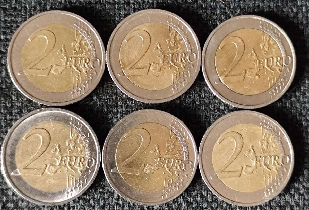 2 eurų proginės monėtos iš apyvartos. - nuotraukos Nr. 8