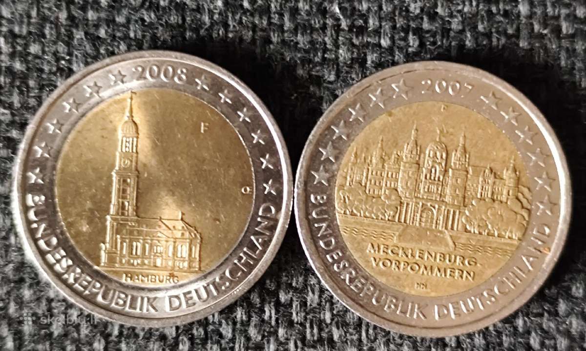 2 eurų proginės monėtos iš apyvartos. - nuotraukos Nr. 9
