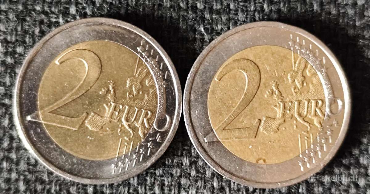 2 eurų proginės monėtos iš apyvartos. - nuotraukos Nr. 10