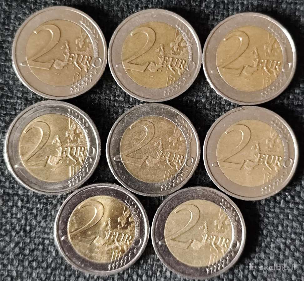2 eurų proginės monėtos iš apyvartos. - nuotraukos Nr. 12
