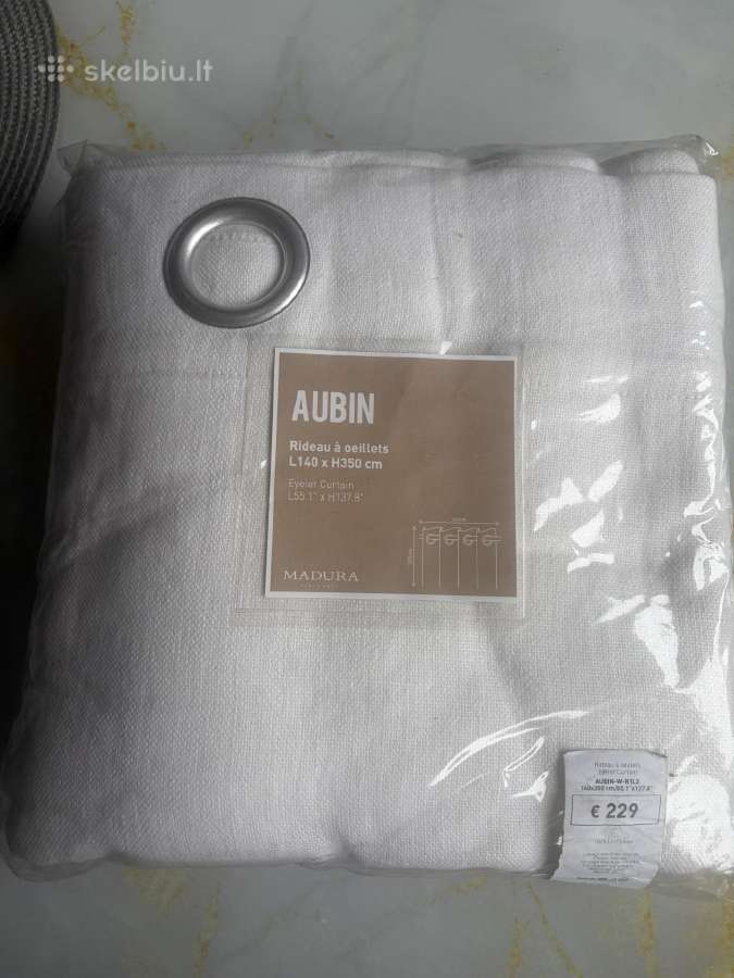Prancūziškos Madura „aubin“ lino užuolaidos - nuotraukos Nr. 3