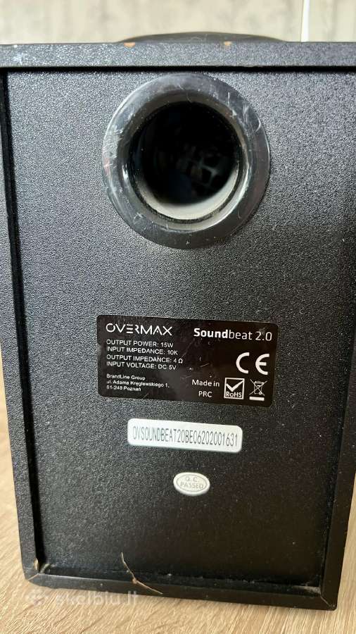Nešiojama garso kolonėlė Overmax - nuotraukos Nr. 5