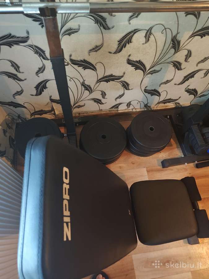 „Pilnas sporto salės komplektas – Zipro, 150 kg - nuotraukos Nr. 2