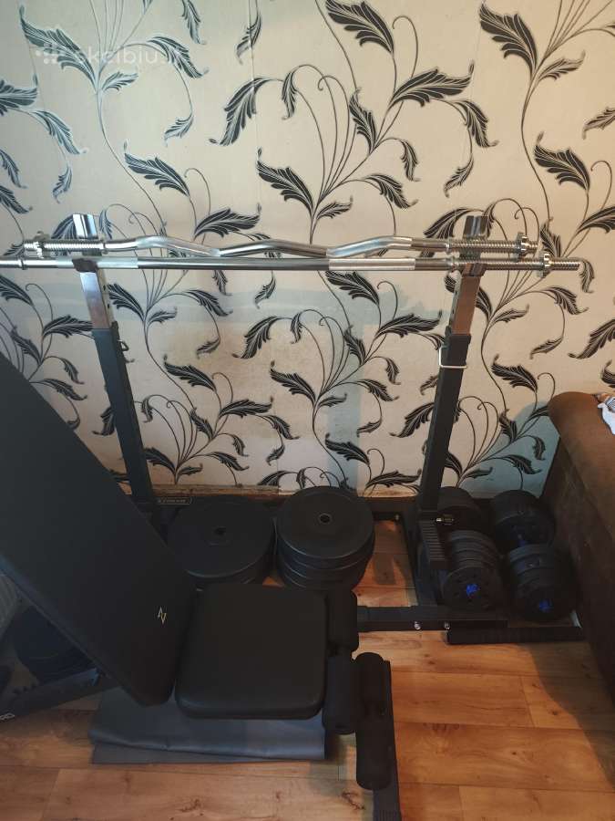 „Pilnas sporto salės komplektas – Zipro, 150 kg - nuotraukos Nr. 3